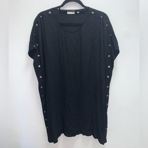 Aritzia Wilfred Free Black Tunic Dress Size Small